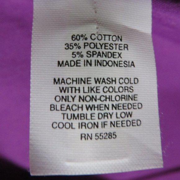 Express* Women's Long Sleeve Button Down Low V-Neck Shirt~ Size XS (Purple) - Picture 6 of 10